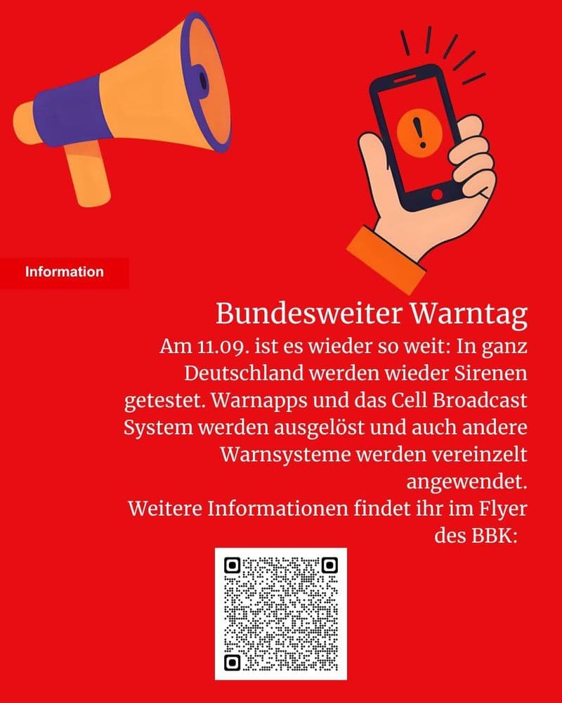 📢 Bundesweiter Warntag 2025